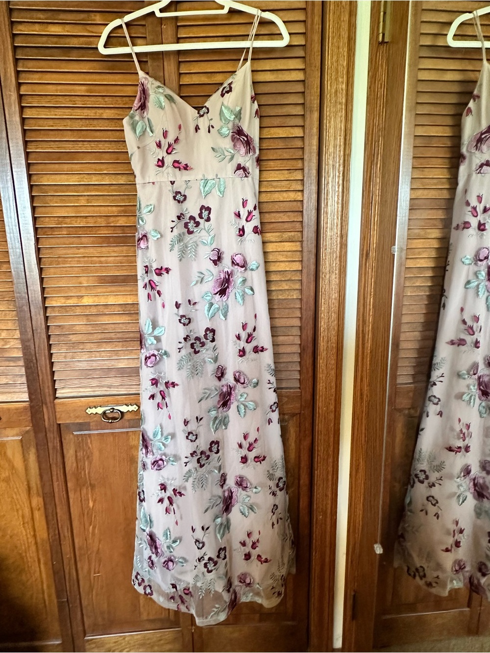 Jenny Yoo Julianna Enchanted Floral Vintage Iris embroidered gown size 2 - Picture 8 of 15